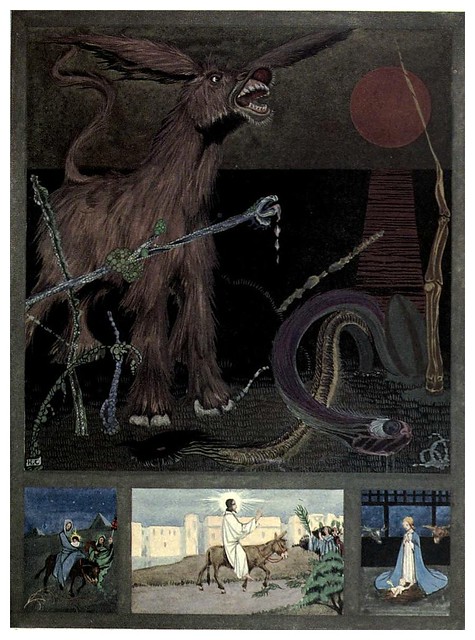 004-El burro-The year's at the spring…1920- ilustrador Harry Clarke