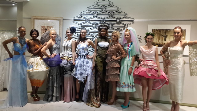 The final garments for "Beyond Fabric-ation" 2014.