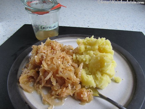 ©Spitzkohl süß-sauer mit Kartoffelpü