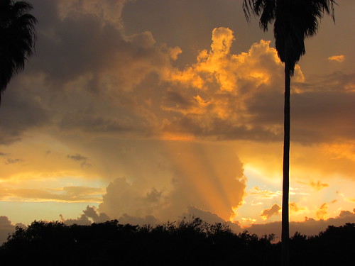 sunset sky sun clouds evening day texas cloudy riverbend fierysky