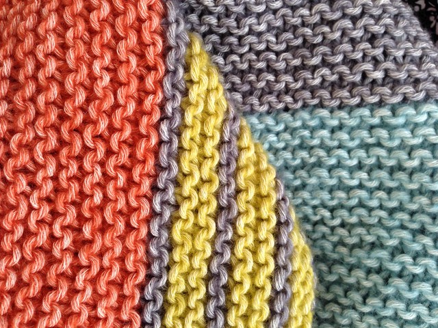 Colourblock shawlin Scheepjes Stone Washed XL