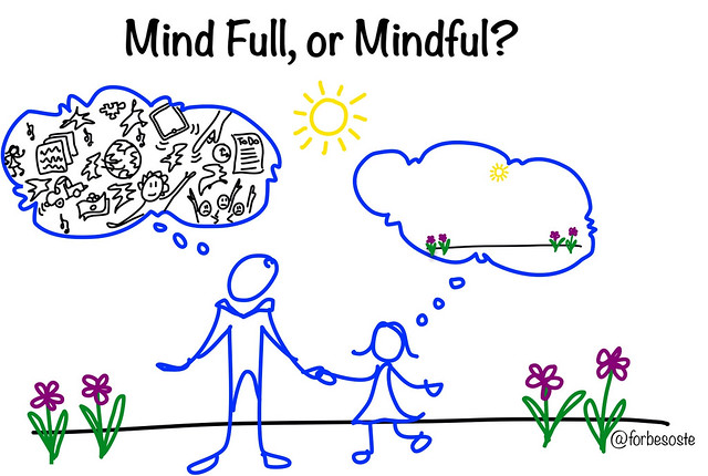 Mind Full v. Mindful from Flickr via Wylio