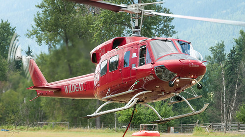 canada chopper bell britishcolumbia aircraft aviation helicopter edgewood heli 212 wildcathelicopters bcpics cfohk