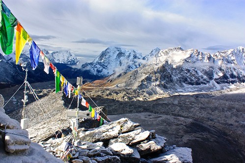 looking out from Kala Patthar