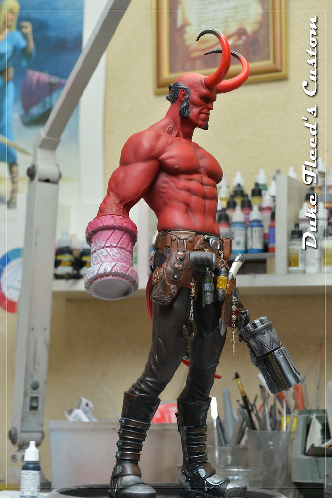 Hellboy 1/4 by Narin  15449034147_ebb644ecff_b