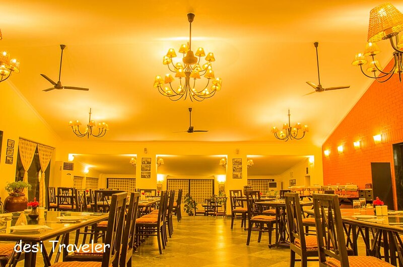 Chandelier Dining Hall Pushkar Resorts Rajashtan
