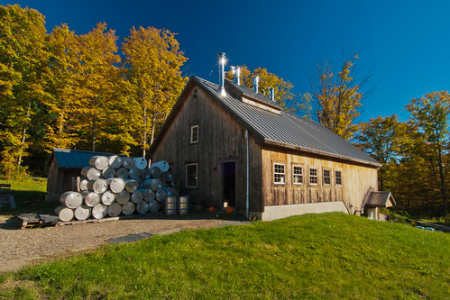 A maple syrup producer in Vermont (Photo courtesy USDA)