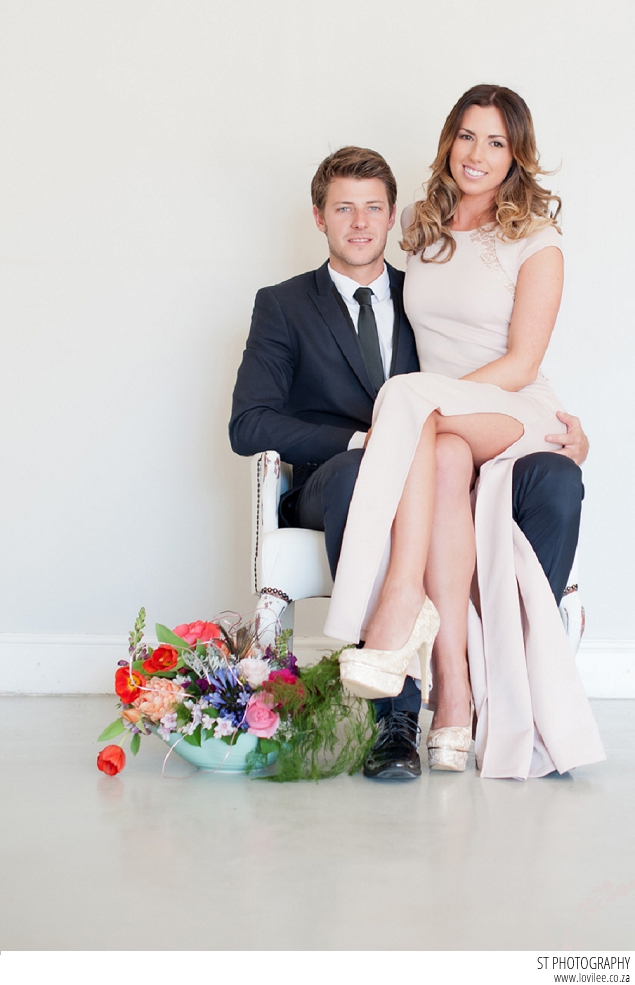 Styled engagement shoot by ST Photography