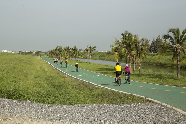 Cycle Track at Suvarnabhumi Airport, Bangkok