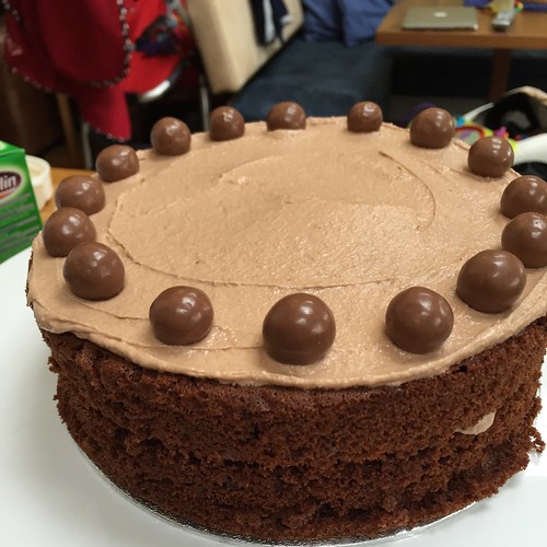 Chocolate Malteser cake