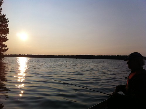 sunset fishing northwoods iphone manitowishwaters manitowishlake