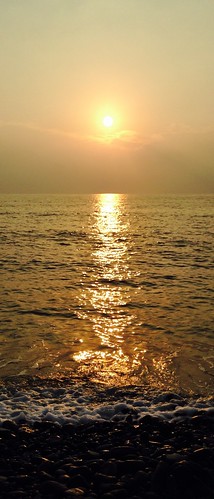 sunset seaview