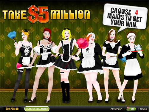 free Take 5 Million Dollars bonus game feature