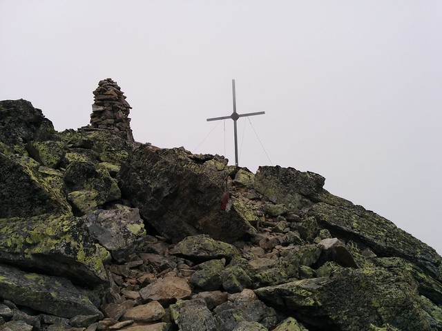 Gipfelkreuz Vermoispitze 2.929 m Latsch, Vinschgau