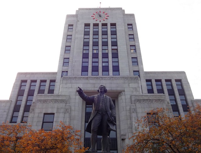 George Vancouver at City Hall