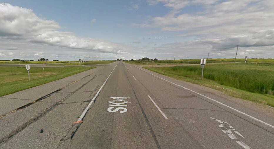 Goodbye #Saskatchewan. This is the last SK-1 image tile on my journey #ridingthroughwalls #xcanadabikeride #googlestreetview