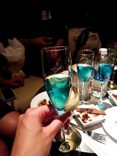 Grace Hopper Twitter Blue Champagne