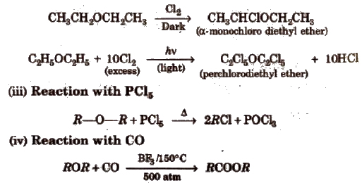 Alcohols, Phenols and Ethers