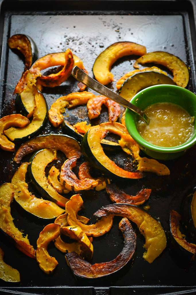 Roasted Squash with Maple Ginger Glaze | Things I Made Today