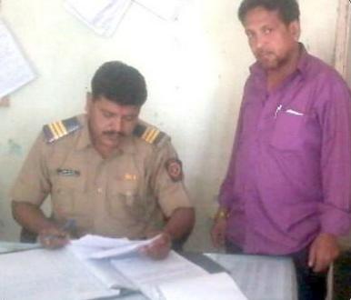 Complaint lodged in Sillod Police Station.