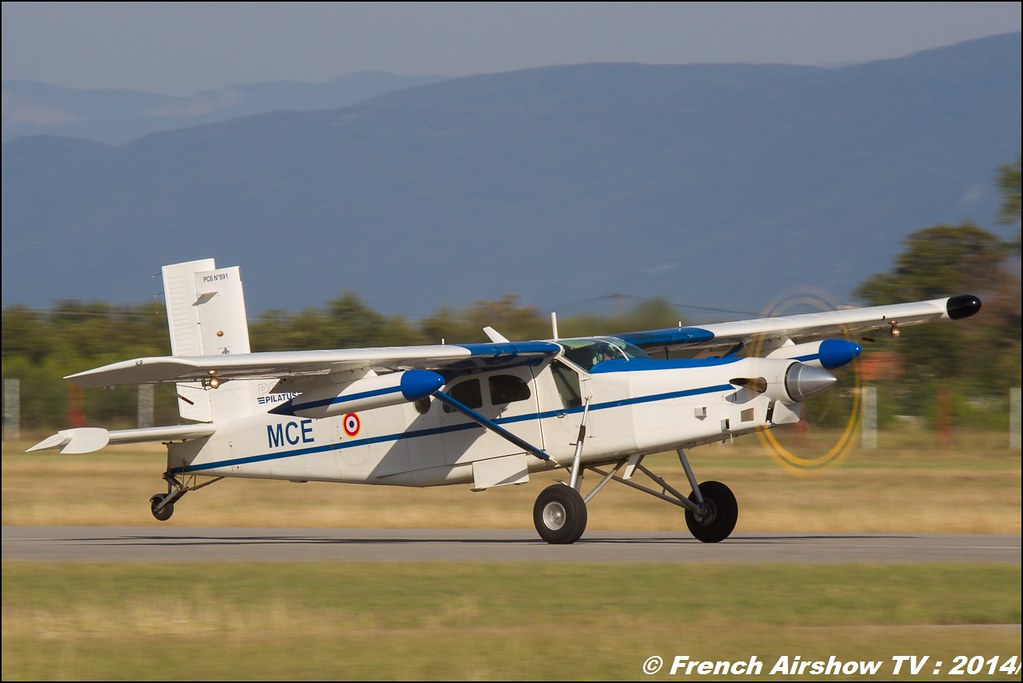 Pilatus PC-6 n 891 & Parachutiste 60 ans ,ALAT, JPO Gamstat Valence Chabeuil 2014