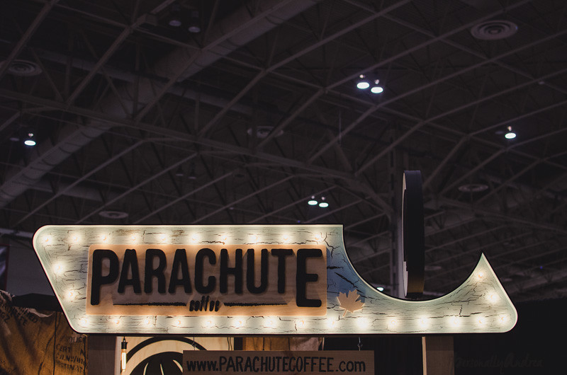 Delicious Food Show 2014 | Parachute Coffee | personallyandrea.com