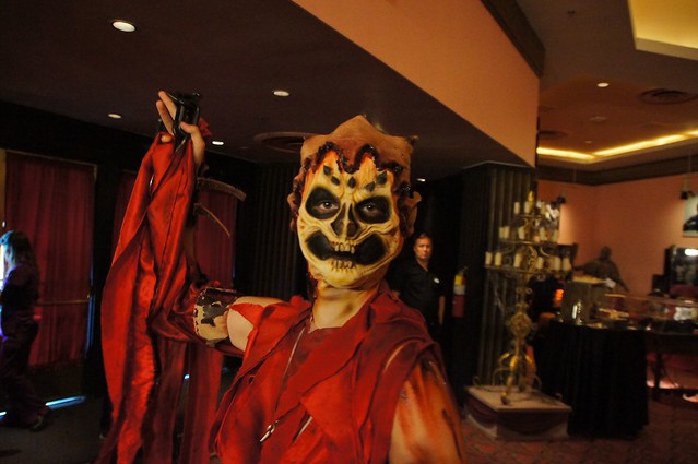 Face Off makeup at Halloween Horror Nights 2014