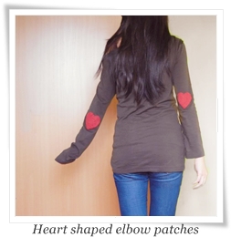 heart elbowpatches