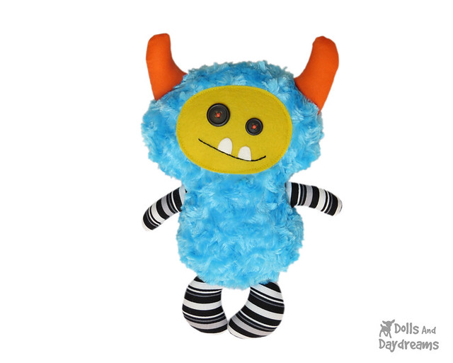Monster Softie Sewing Pattern