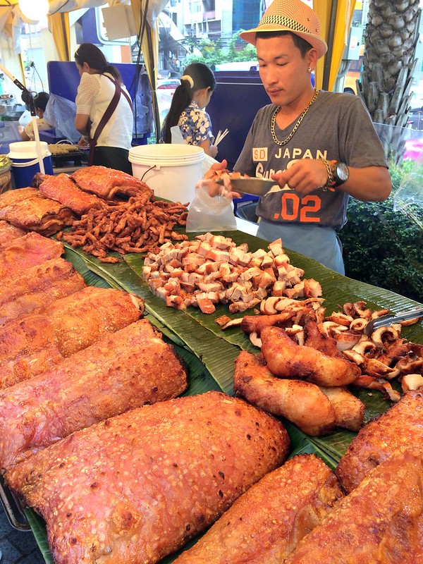 Amazing Thailand Delicious Bangkok - Grilled pork neck, roast pork - Platinum Mall-006