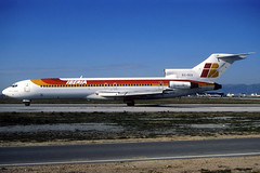 Iberia B727-256 EC-DCD BCN 14/02/1999