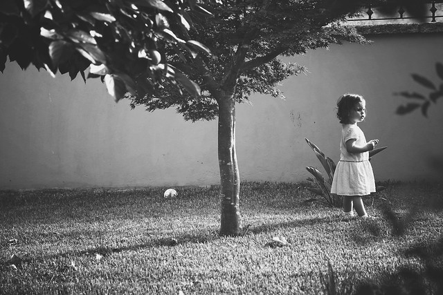 Girl and Tree