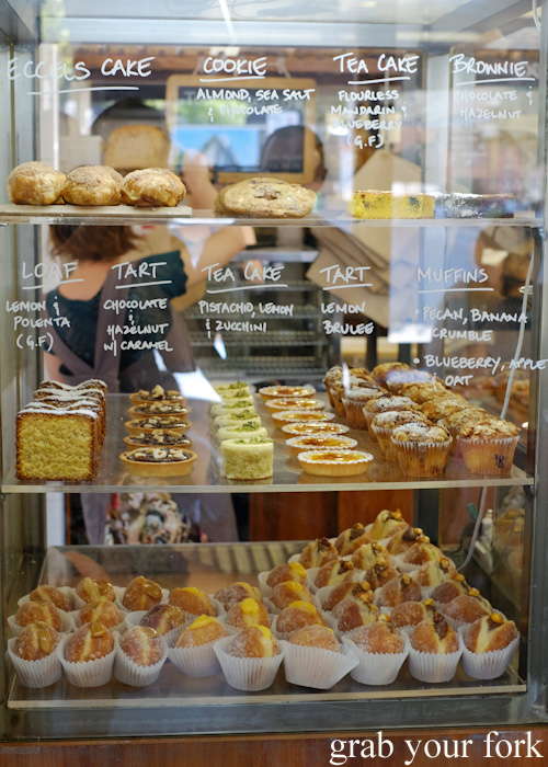 Cakes, cookies, doughnuts and tarts at Tivoli Road Bakery, South Yarra
