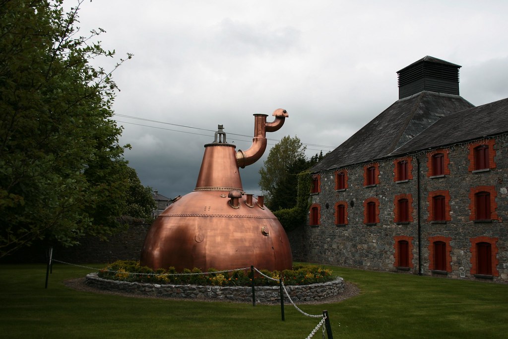 Jameson Distillery im Süden der Insel. Whiskey muss auch verkostet werden...