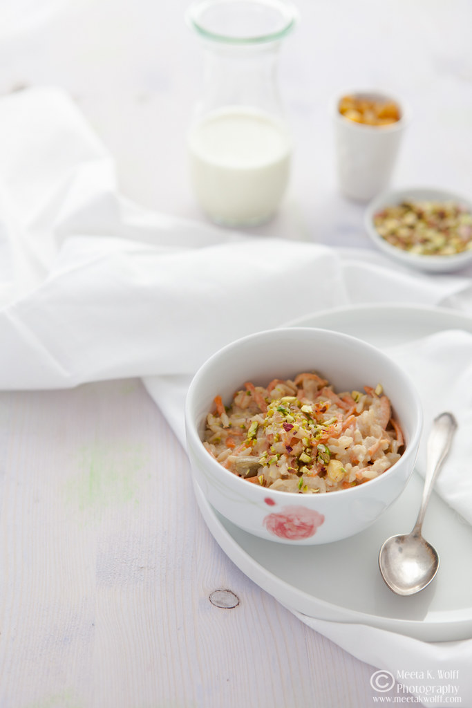 Indian Spiced Carrot Rice Pudding (0051)