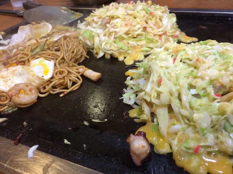 Okonomiyaki. For use in a blog post.