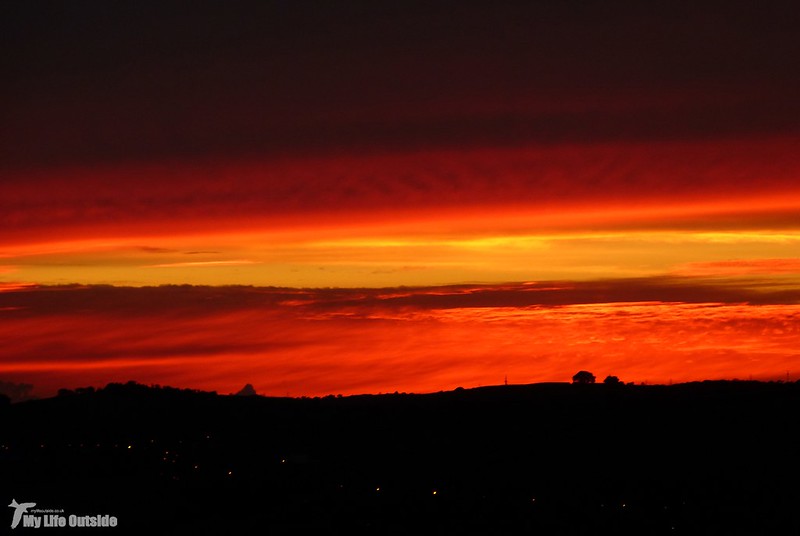 P1100003 - Blazing Sunset over Llanelli