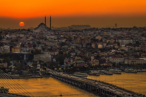 city travel sunset istanbul mosque mezquita estambul fatihcamii nikond5300