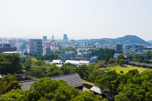 city sky building history japan landscape bluesky kumamoto kumamotocastle