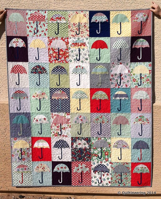 Raincheck Quilt made by Quiltineering