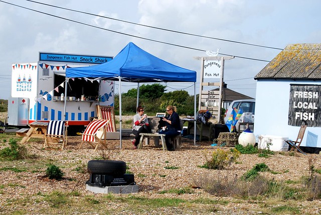 Lunch at Dungeness Snack Shack