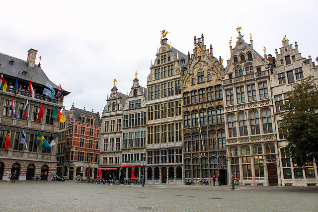The Grote Markt in Antwerp
