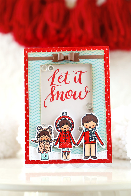 let it snow {mama elephant stamp highlights}