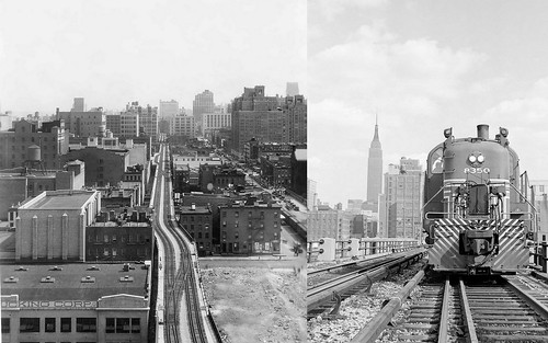 紐約高線公園(The Highline Park) 過去。圖片來源：新生高架空中花園運動廊道 催生聯盟 