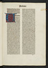 Decorated initial in Cassianus, Johannes: De institutis coenobiorum