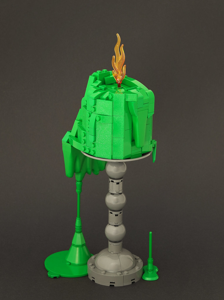 Candle (custom built Lego model)