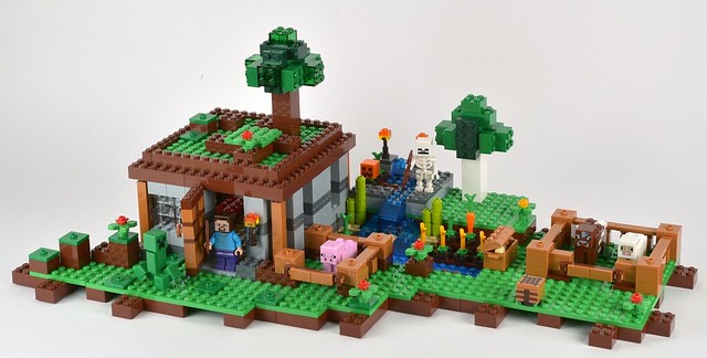 Review: Minecraft 21115 The First Night | Brickset: LEGO and database
