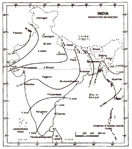 NCERT Solutions for Class 9th Social Science Geography : Chapter 4 Climate