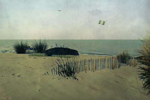 beach water landscape norderney sl secondlife virtualworld morgananagorski