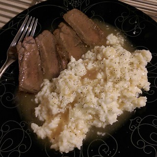 #Sauerbraten with #spaetzle and #gingersnap sauce #German #food